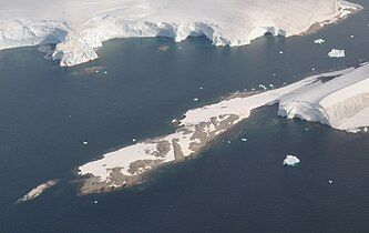 The southern 'spit' of Webb Island