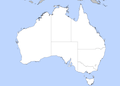 A high-resolution map of Australia for use in location maps.