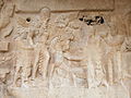 Le triomphe de Shapur Ier sur les empereurs romains (Bas-relief 2)