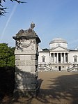 Stone Entrance Piers in Front of Chiswick House