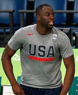 Грин в составе сборной США во время Олимпийских игр 2016 года в Рио-де-Жанейро
