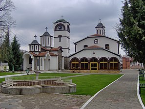 Ortodox kyrka i Kočani.