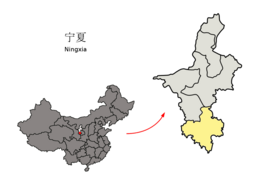 Guyuan – Mappa