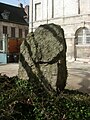Menhir de la Grande Borne de Barbuise-Courtavant déposé aux Musée de Troyes