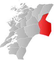 Lierne within Nord-Trøndelag
