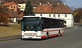 Čeština: Irisbus Crossway před zámkem v Nelahozevsi English: Irisbus Crossway of ČSAD Kladno close to the Nelahozeves castle, Central Bohemian Region, CZ