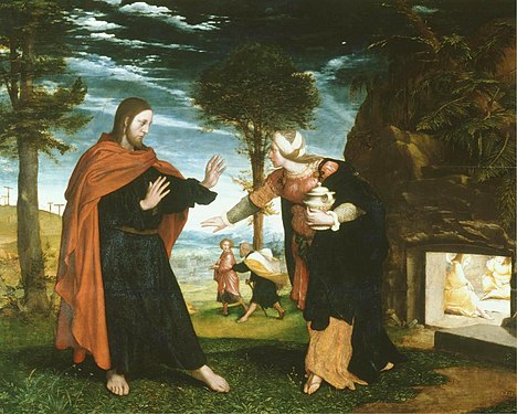 Noli me tangere c. 1524–26 Royal Collection, Kastell Windsor