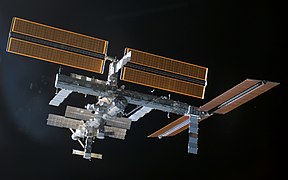 ISS from Atlantis STS-115 after undocking (17 September 2006)