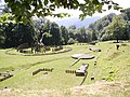 Temples at the ancient Dacian fortress Sarmizegetusa