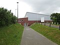 Sport- und Mehrzweckhalle Nordhastedt mit Zuschauertribüne und Wettkampfnormgröße (Mehrfeldhalle)