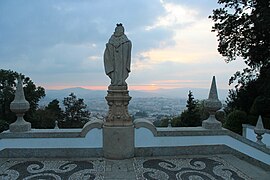 Sunset viewed at the Sanctuary of Bom Jesus do Monte 08.jpg