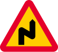 Dangerous curves ahead, first to right