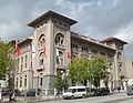 Image 33First Ziraat Bank Headquarters (1925–29) in Ankara designed by Giulio Mongeri is an important symbol of the First National Architectural Movement. (from Culture of Turkey)