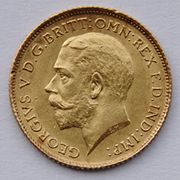 Moneda d'oru cola semeya del perfil esquierdu de Xurde V