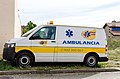 Ambulància a Villadiego, España.