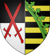 Blason Jean-Georges IV de Saxe.svg