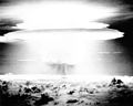 Image 28Castle Bravo: A 15 megaton hydrogen bomb experiment conducted by the United States in 1954. Photographed 78 miles (125 kilometers) from the explosion epicenter. (from 1950s)
