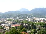 Vue panoramique de Chambéry