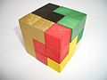 Un soma cubo completa