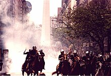 Represión el la ciudad de Buenos Aires 20 de diciembre de 2001