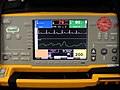 Defibrillator/Monitor closeup