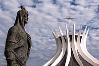 Catedral Metropolitana de Brasília, no Distrito Federal.