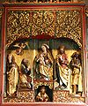 Der Mittelschrein zeigt im Zentrum die Anbetung der Heiligen Drei Könige