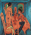 Ernst Ludwig Kirchner - Tower Room, Fehmarn (1913) 02