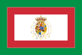 Bandera del Reinu de les Dos Sicilies (1848).