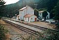 The railway station in Vizzavona