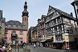 Skyline of Cochem