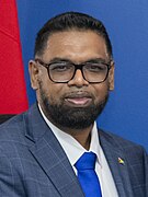 Irfaan Ali Guyanas president (2020–)