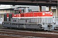 A Class DE11-2000 diesel-hydraulic locomotive in January 2011