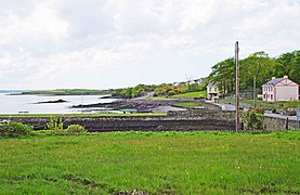 Knock Village on the shore of Clonderalaw Bay, Co. Clare - geograph.org.uk - 3551477.jpg