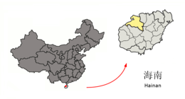 Danzhou – Mappa