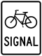 Zeichen R10-10b Fahrrad-Ampel