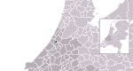 Location of Oegstgeest