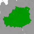 Mappa tal-1918 tat-territorju mitlub mir-Repubblika Popolari tal-Belarus