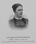 Marie Červinková-Riegrová (* 1854)