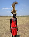 Høvding-hatt av løveskinn, Masai Mara