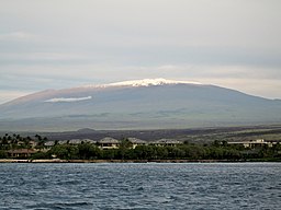 Mauna Kea sett från havet.