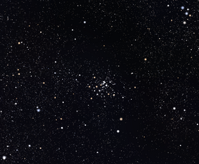 Otevřená hvězdokupa NGC 6124 zobrazená v programu Stellarium. Autor: Roberto Mura