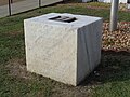 Original Toombs County Courthouse corner stone