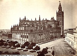 Catedral de Sevilla, hacia 1866.[28]​