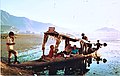 Shikara "Whoopee" setting off on Dal Lake