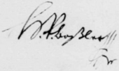 signature de Heinrich Philipp Bossler