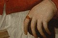 Anillo del cardenal en el retrato de Antonio Pallavicini