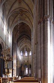 Uppsala Cathedral, interior