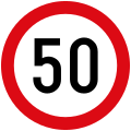 Maximum speed limit