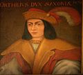 Duke Orthilius of Saxony,1070. 19th century painting.